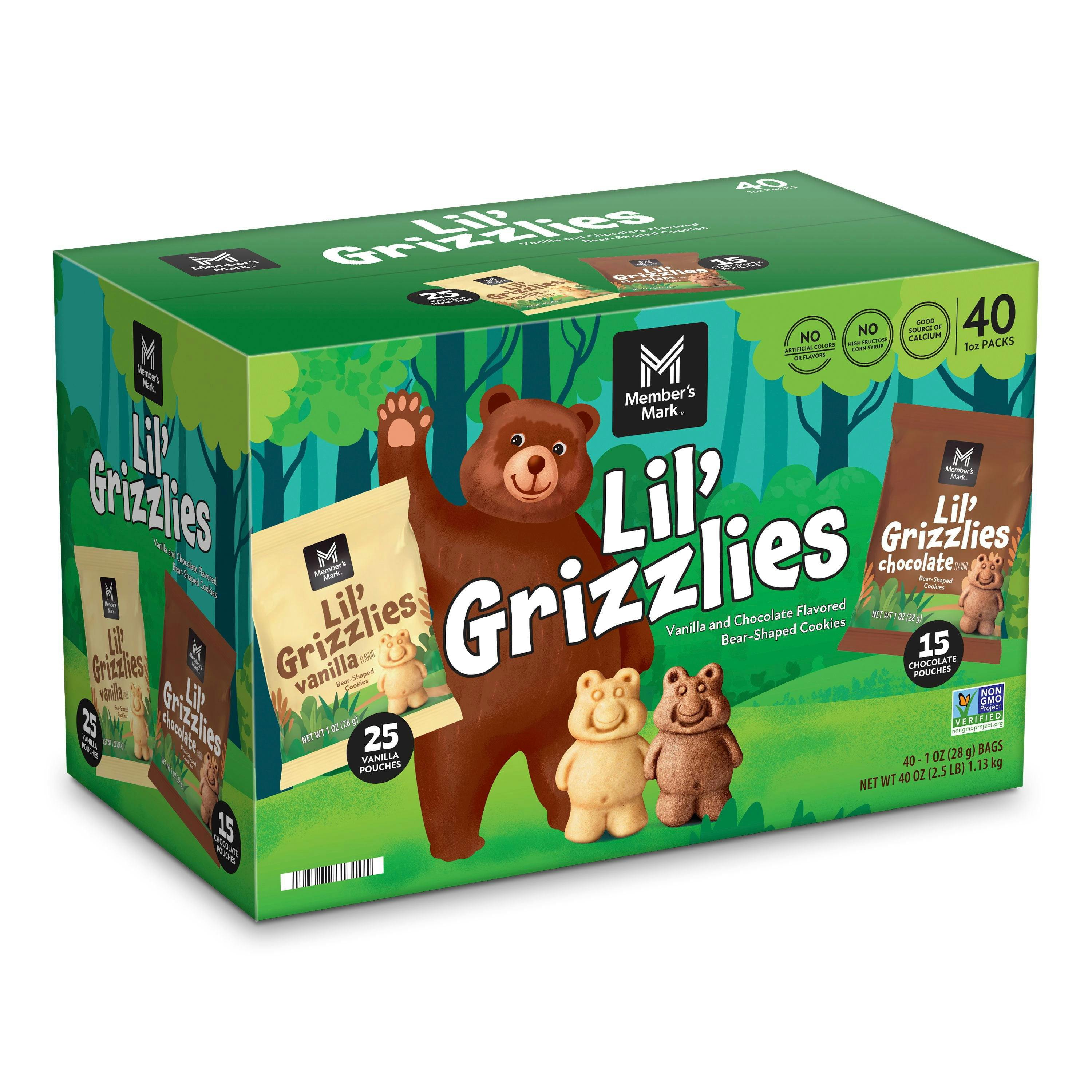 Member's Mark Lil' Grizzlies Snacks 40-Pack