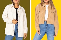 $10 Women's Shacket at Walmart (Reg. $30) card image