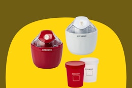 Set of 2 Kitchen HQ Ice Cream Makers, Only $26 Shipped at HSN card image