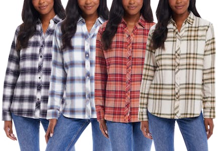 Weatherproof Vintage Ladies' Flannel Shirt