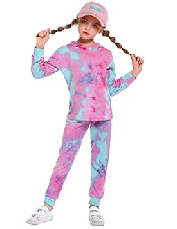 Kids' Tie Dye Sweatsuit Set