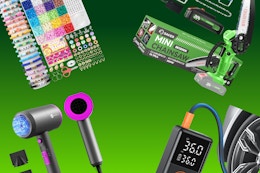 amazon items on a cream background