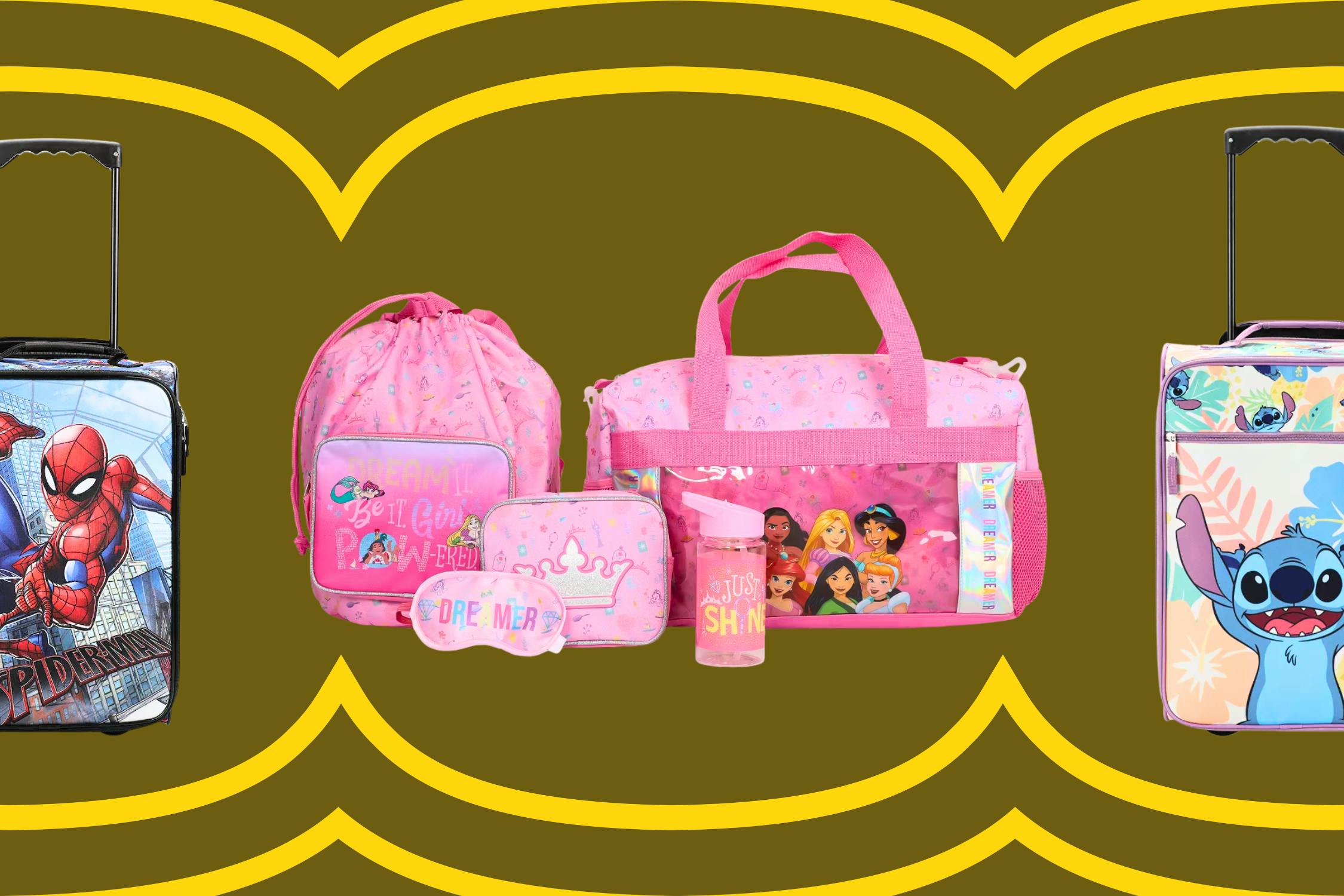 Target kids' character luggage