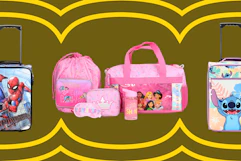 Target kids' character luggage