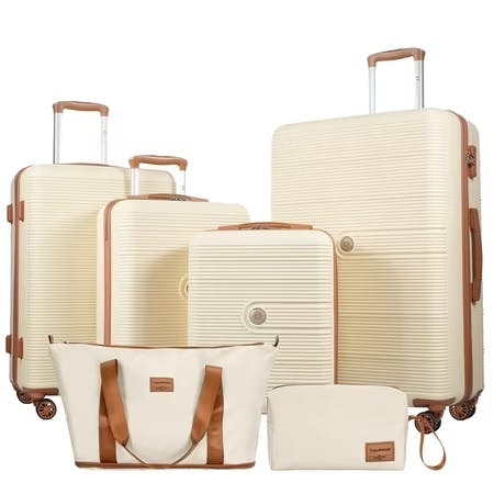 6-Piece Hardshell Luggage Set