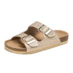 Kids' Glitter Slide Sandals