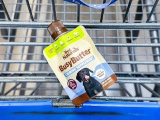 pet naturals calming peanut butter in walmart cart
