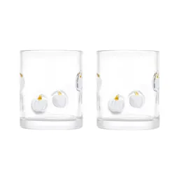 Thyme & Table Pumpkin Glass 2-Pack