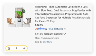 Frienhund Timed Automatic Cat Feeder