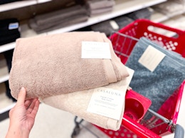 Casaluna Organic Cotton Bath Towels, Only $6.84 at Target (Reg. $12) card image