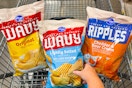 kroger brand chips in shopping cart