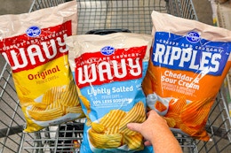kroger brand chips in shopping cart