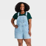 Ava & Viv Women's Denim Shortall