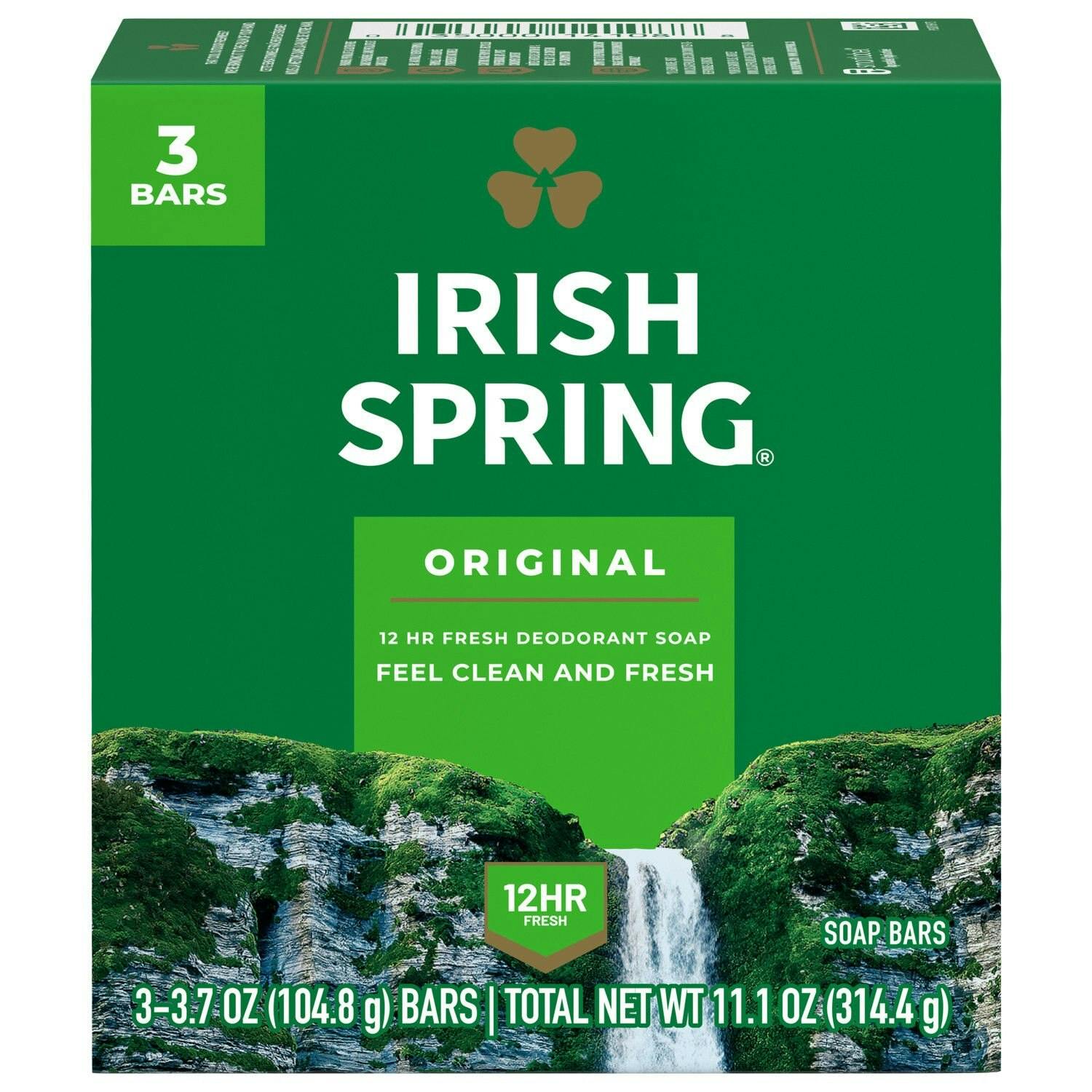 2 Irish Spring Bar Soap 3-Packs