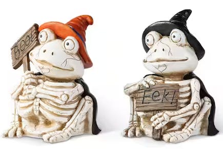 Skeleton Frogs Decor