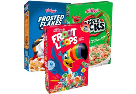 3 Kellogg's Cereals