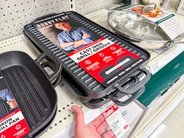 Bobby Flay Cast Iron Skillets From $22.79 for a Limited Time at Target card image