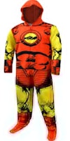 Men's Iron Man One-Piece Pajama