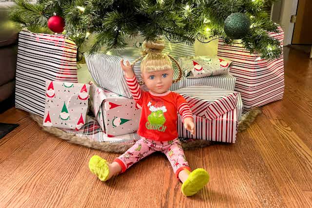 The Grinch Doll Is BACK in Stock at Walmart, Plus More Grinch Decor Deals card image