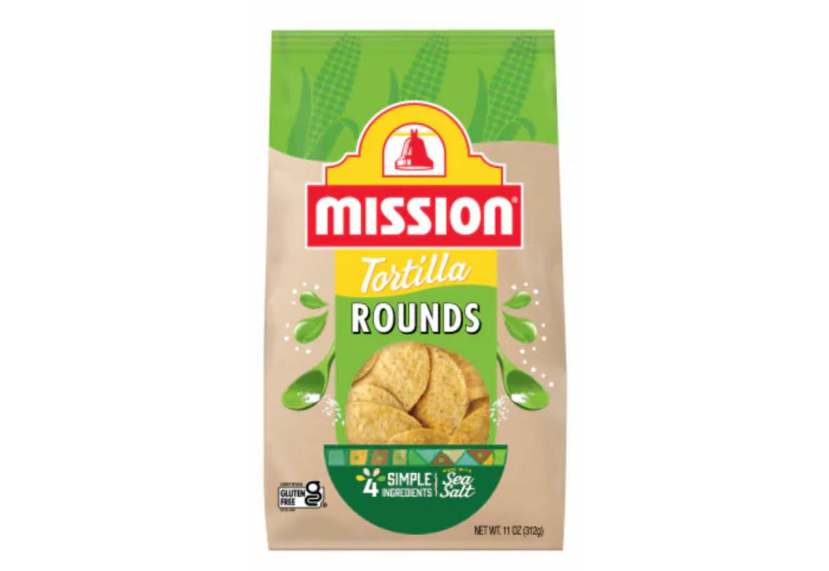 2 Mission Tortilla Chips Bags