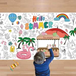 Giant Coloring Poster Tablecloth