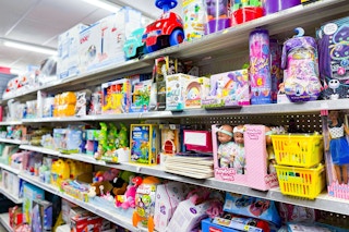 dollar general toys on shelves