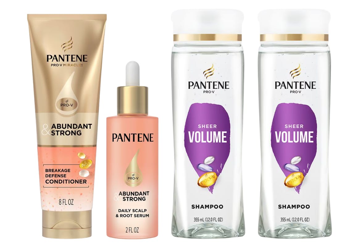 4 Pantene Products