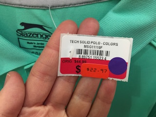 dicks clearance price tag 2