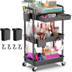 3-Tier Rolling Utility Cart