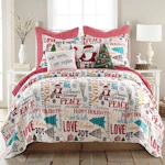 Levtex Home Santa Claus Lane Quilt Set