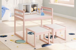 Walmart kids' table set