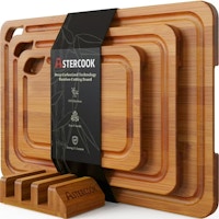 Astercook Wood Cutting Board Set
