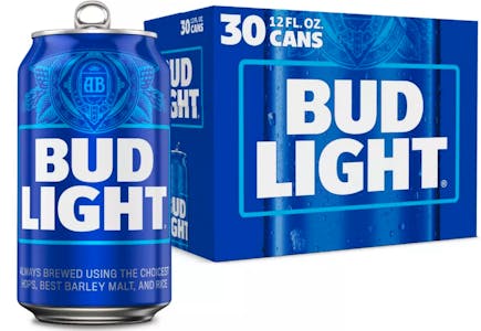 Bud Light Beer 30-Pack