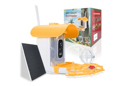 Smart Bird Feeder With Camera