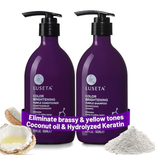 Purple Shampoo and Conditioner Set