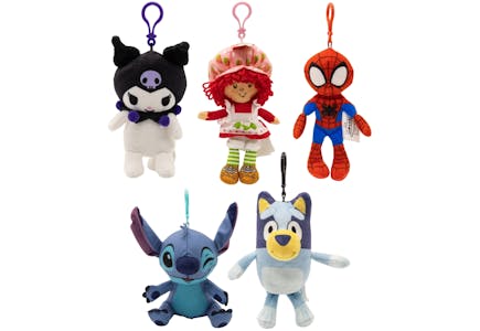 Character Plush Keychain