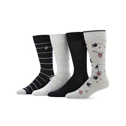 Men's Novelty Socks 4-Pack