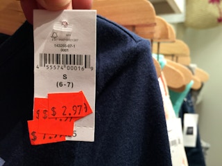 gap price clearance