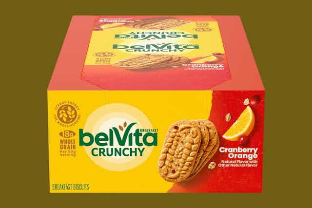 Belvita Breakfast Biscuits 8-Pack, as Low as $4.29 on Amazon card image