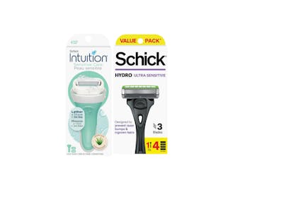 2 Schick Razors