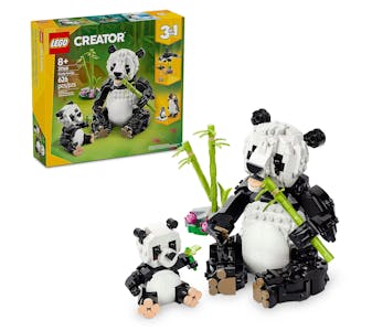 Lego Panda Family Toy Set