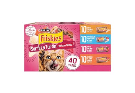 Purina Friskies Cat Food 40-Pack