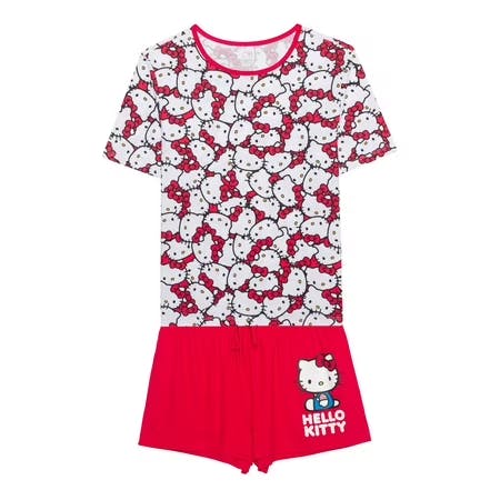 Hello Kitty Women's Graphic Tee Set