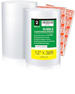 Bubble Packing Wrap 2-Pack