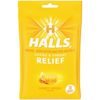 2 HALLS Cough Drop Bags