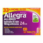 Allegra Adult Allergy Tablets