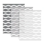 No Drill Cordless Zebra Blinds