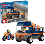 LEGO City Motorcycle Transporter