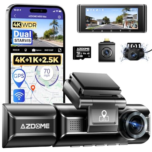 3-Channel Dash Cam