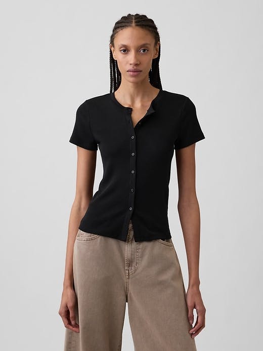Gap Factory Women's Ribbed Top